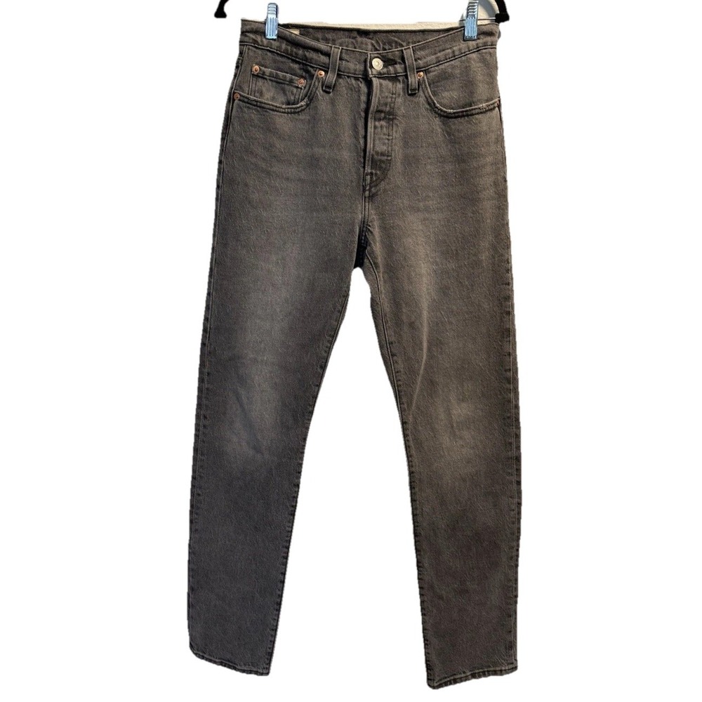 Levi's 501 Women's Gray Jeans Size 27x32 Button Fly Minimalist Casual Capsule